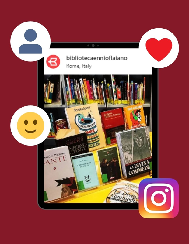 La biblioteca Ennio Flaiano &egrave; su Instagram