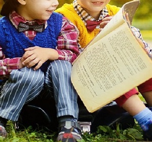 Bambini in biblioteca
