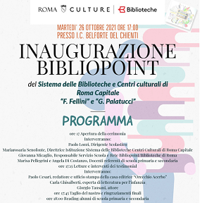 Il nuovo Bibliopoint a San Basilio